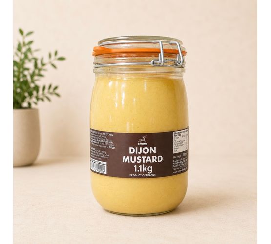 Dijon Mustard Kilner Jar 1.1kg