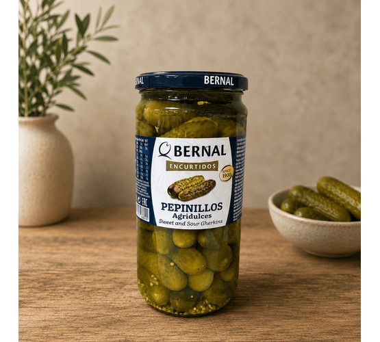 Bernal Sweet and Sour Gherkins