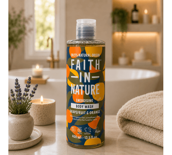 Faith In Nature Body Wash Grapefruit &amp; Orange 400ml