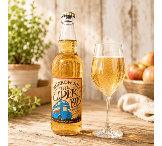 Burrow Hill Cider Bus Cider (ABV 5.5%)