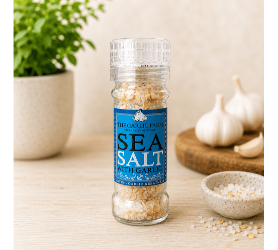 The Garlic Farm Sea Salt with Garlic 60g