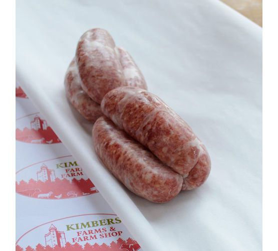 Handmade Pork &amp; Beef Sausages x 6