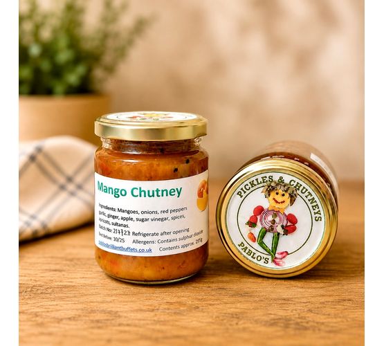 Pablo's Artisan Local Somerset Mango Chutney