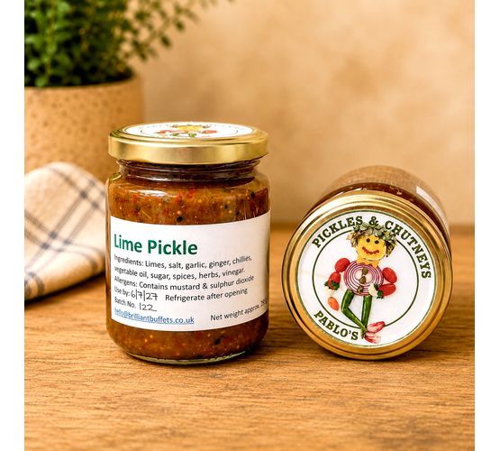 Pablo's Artisan Local Somerset Lime Pickle