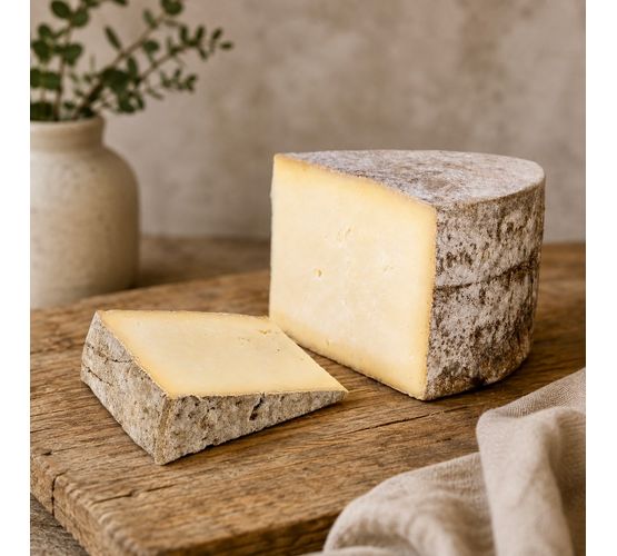 Unpasteurised Rind On Caerphilly