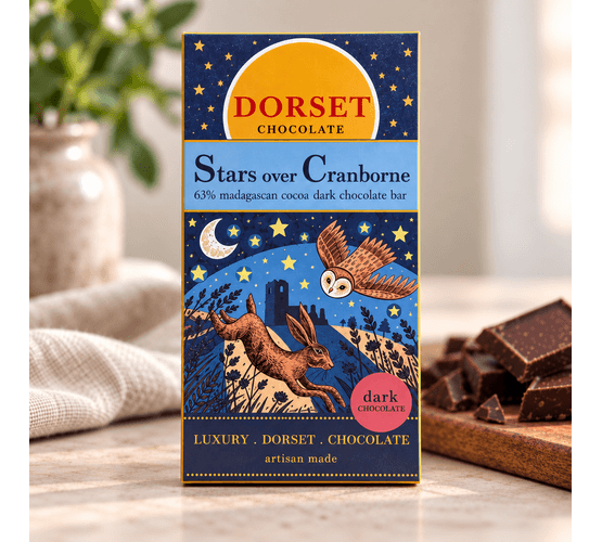 Dorset Chocolate Bar Stars over Cranborne