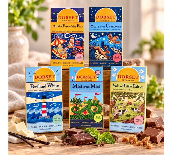 Dorset Chocolate Bars Special Offer Set of 5
