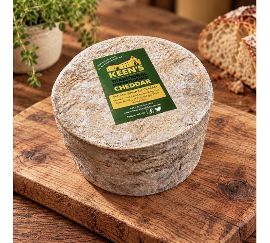 Keens' Unpasteurised Cheddar Cheese Truckle