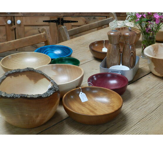 Lucky Turn Hand-Turned Wooden Bowls